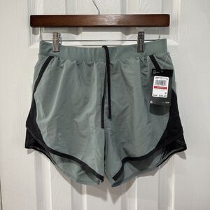 Under Armour UA Fly By 2.0 Women's Short Gray/Black 1350196 SIZE XS